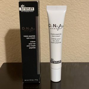 NIB Dr. Brandt DNA Triple Peptide Eye Cream 0.5 oz